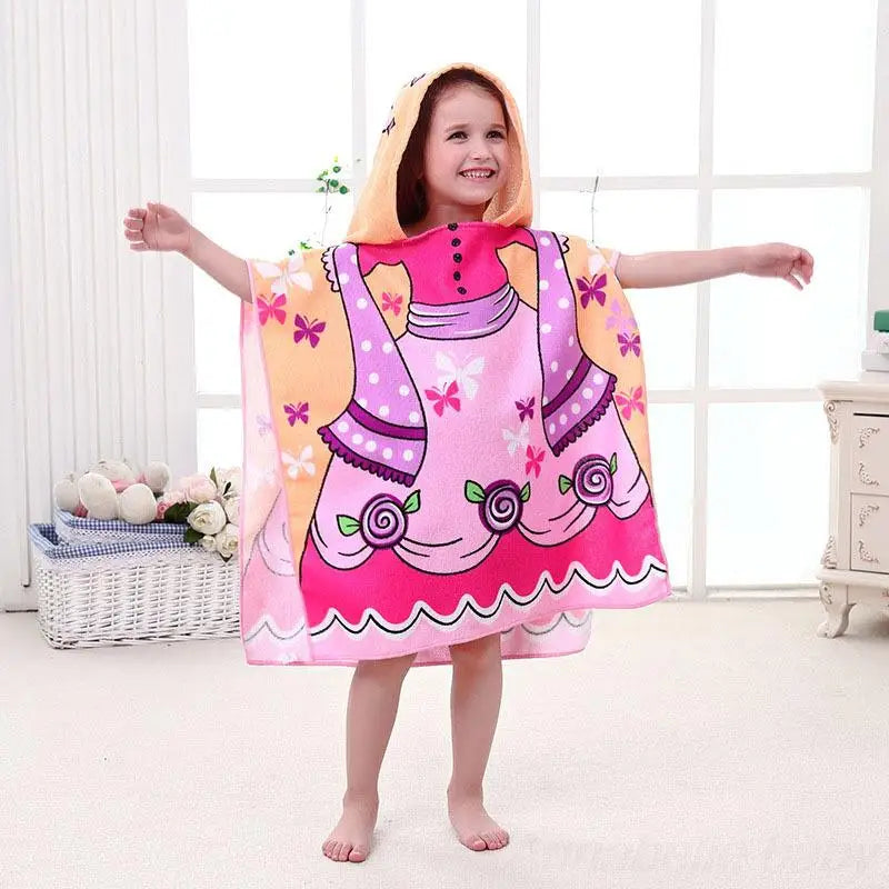 PONCHO DE BAIN BÉBÉ ET ENFANT  | SERVIETTE DE BAIN™