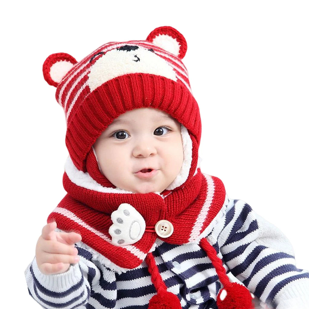 Bebe Rouge BONNET BEBE | Petit Ours™ – ICI bébés