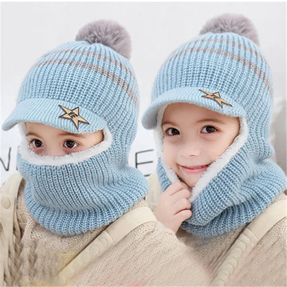 BONNET ENFANT HIVER 2 EN 1