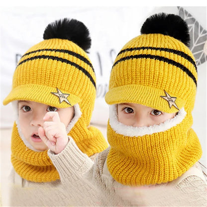 BONNET ENFANT HIVER 2 EN 1